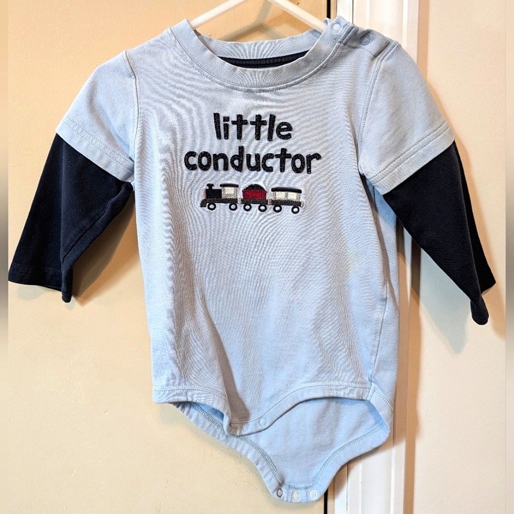 Gymboree Boys Long Sleeve One piece Size 12-18M